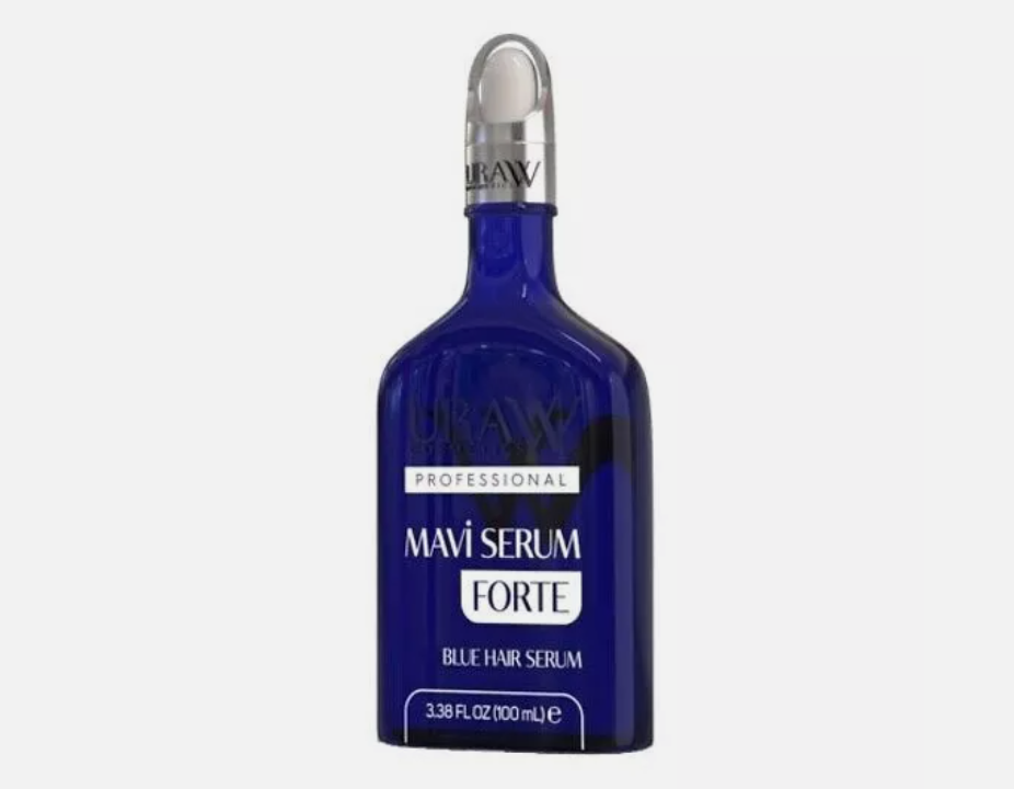 Uraw Blue Serum Forte 100ml: Advanced Hair Growth & Anti-Hair Loss Treatment
