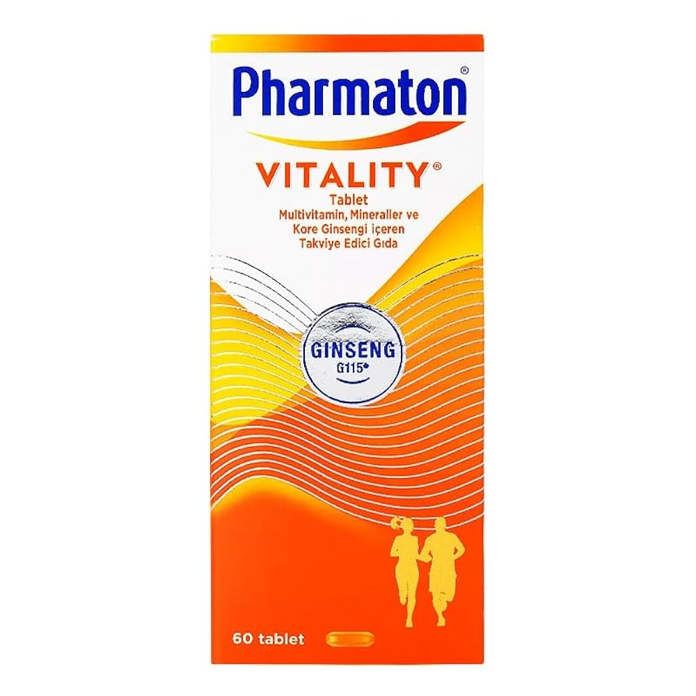 Pharmaton Vitality Ginseng G115 (2x100) 200 Tablets - Bulk Pack